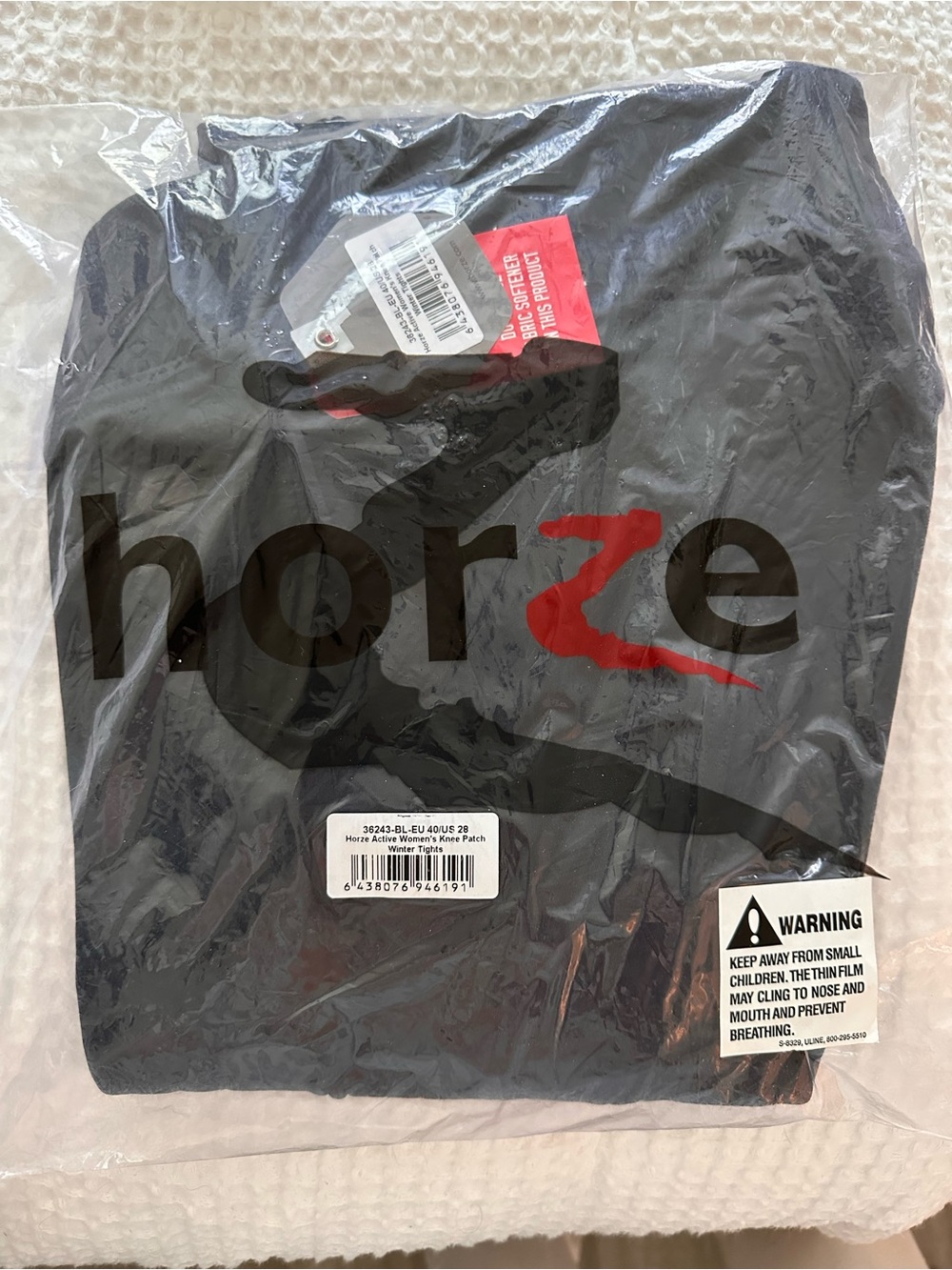 Horze Women's Black Equestrian Tee - Black